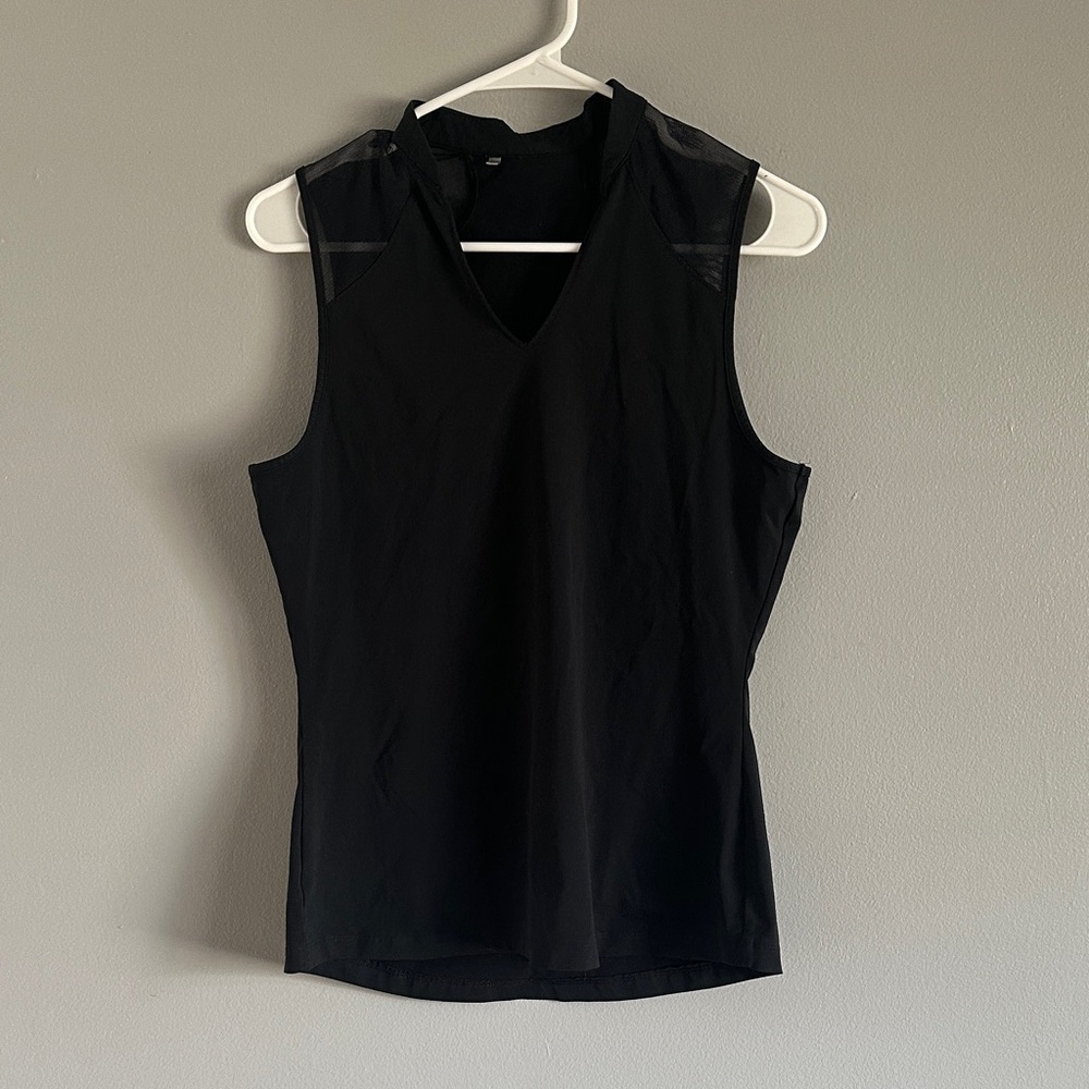 Under Amour Black Sleeveless V-Neck Women’s Top